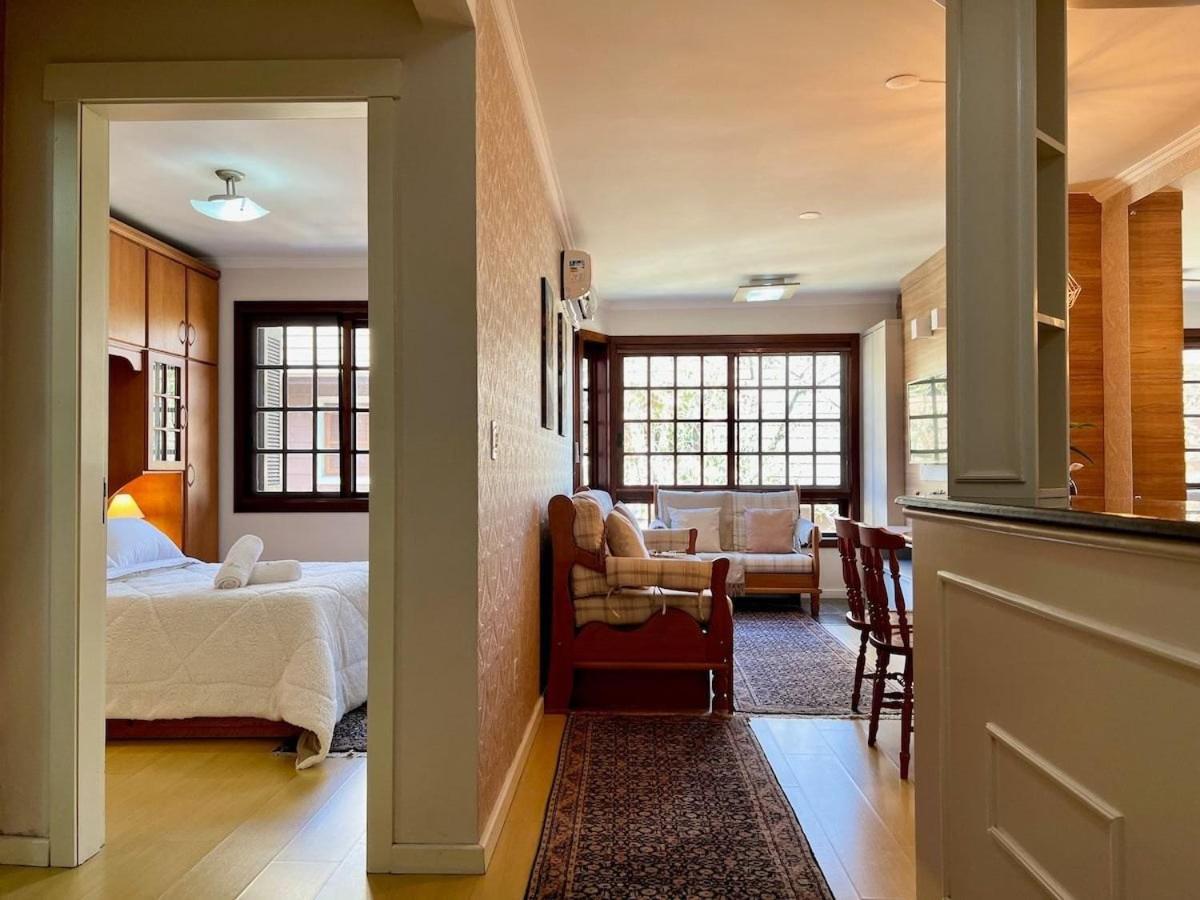 Apartamento San Pietro Centro 3 Dorm By Achei Temporada Gramado Zewnętrze zdjęcie